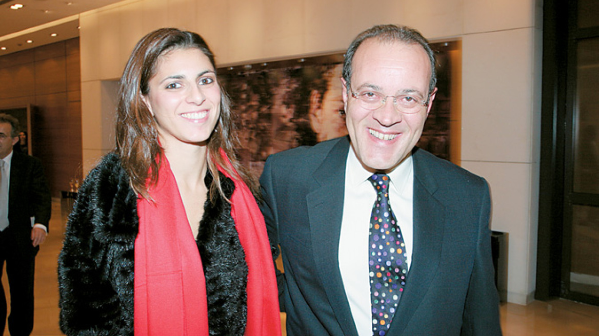 Ο πρόεδρος του ΣΕΒ, η  κόρη του και ο Τσίπρας