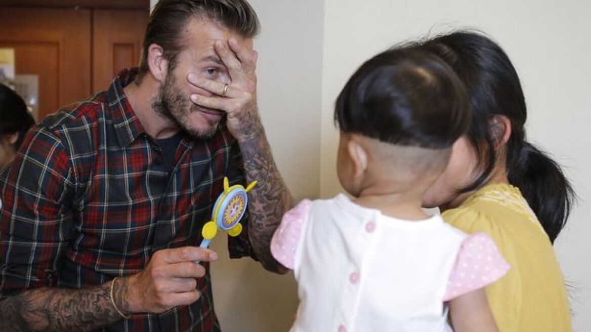 Σε νοσοκομείο της Κίνας ο Μπέκαμ