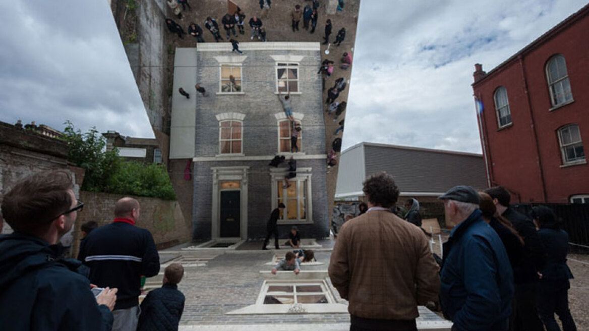 Δείτε εντυπωσιακά τρισδιάστατα έργα που προκαλούν οπτικές ψευδαισθήσεις