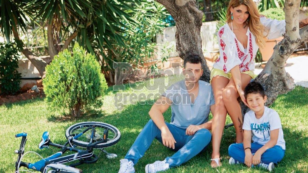 Αγγελική Ηλιάδη: Το ανδρικό πρότυπο στο σπίτι για το γιο της, είναι ο αδελφός της