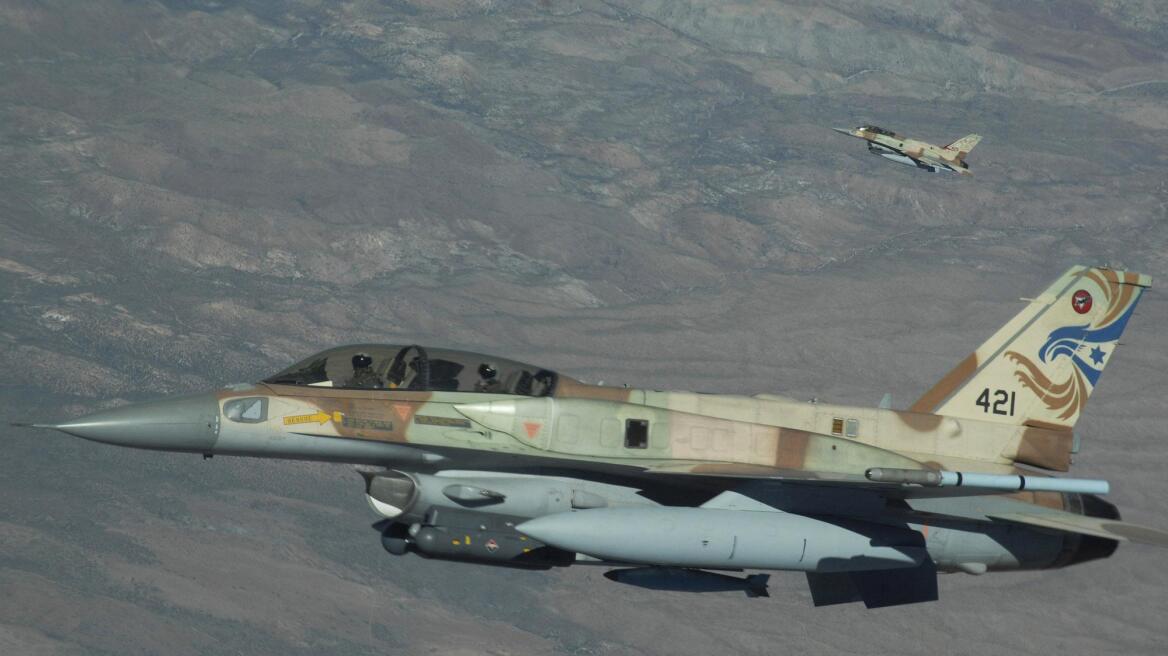 Συντριβή ισραηλινού F-16 στη Μεσόγειο