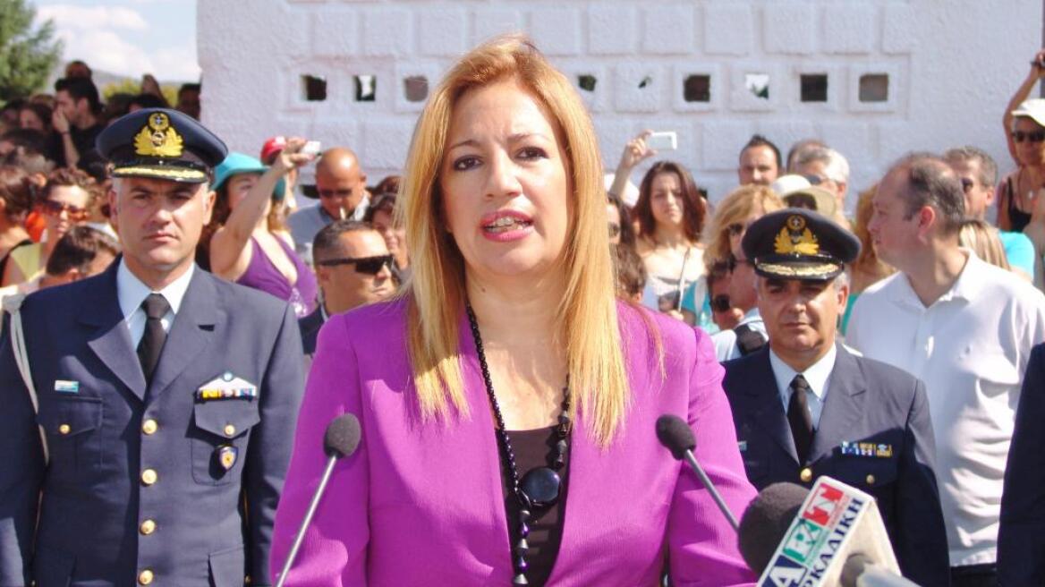 Αποδοκιμάστηκε η Φώφη Γεννηματά στην Τρίπολη