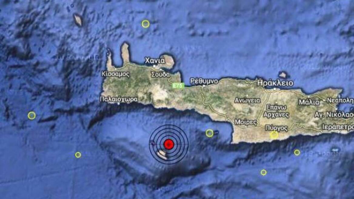 Σεισμός 4 Ρίχτερ και στη Γαύδο