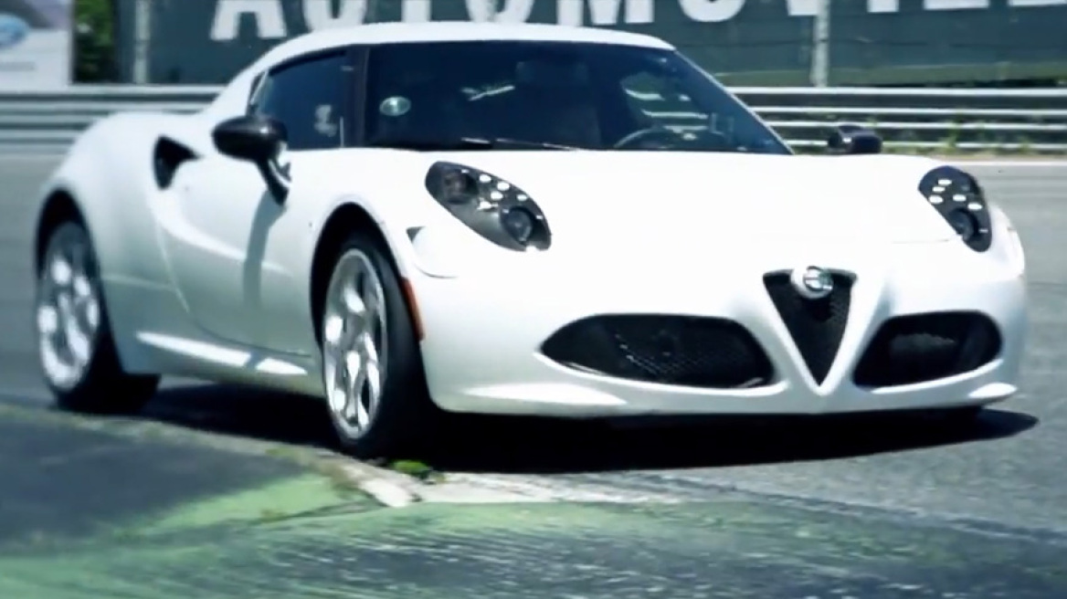 Video: Ο Ζενέ πιάνει 212 km/h με την Alfa 4C