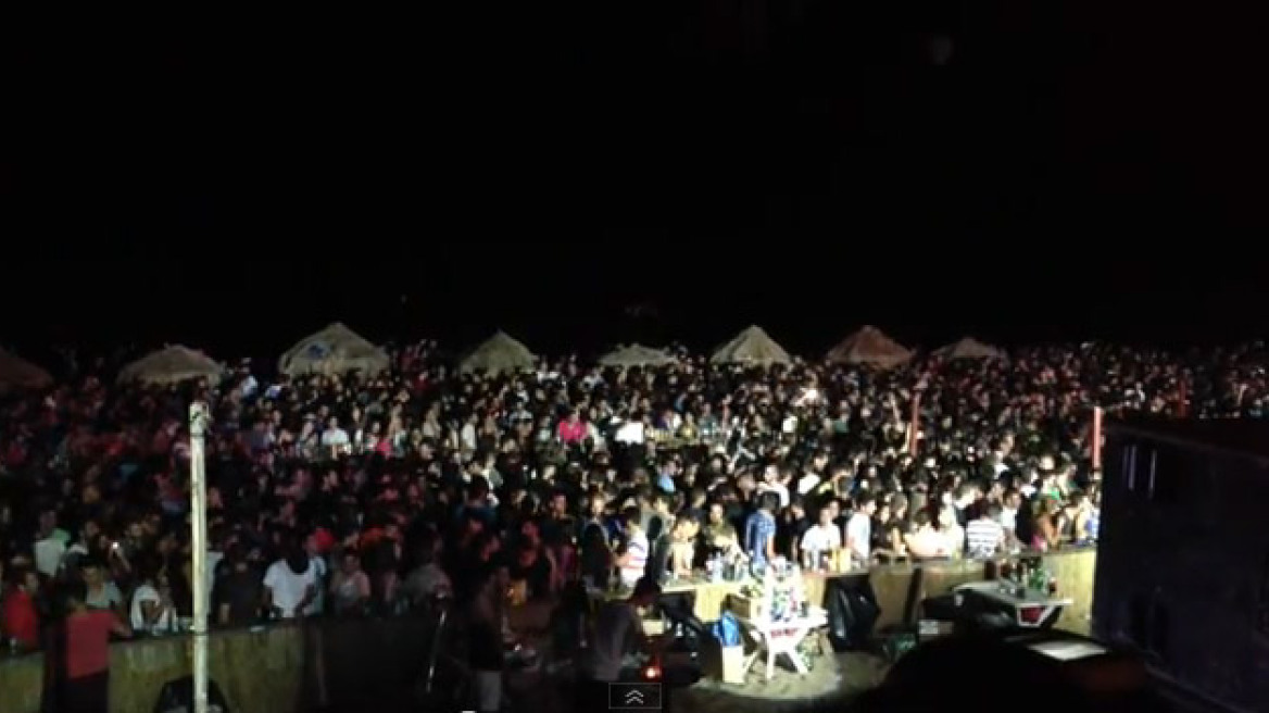 Και σε beach bar της Κουρούτας έκανε «πάρτι»... η φοροδιαφυγή!