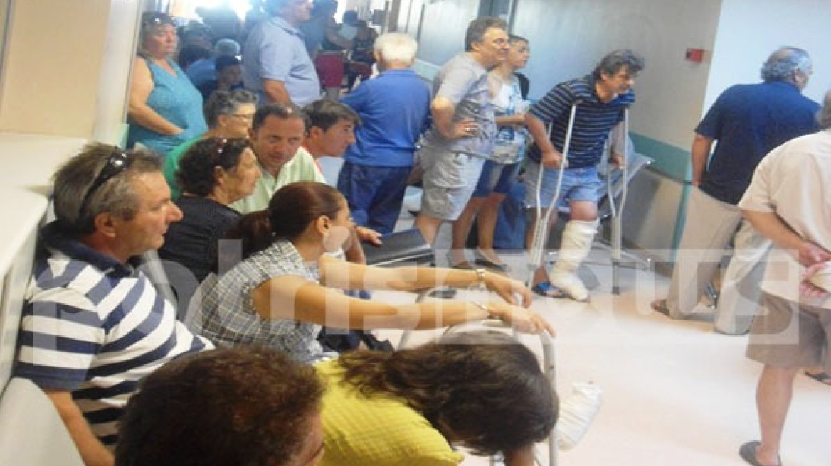 «Πρωτόγονες» συνθήκες στο Νοσοκομείο του Πύργου 