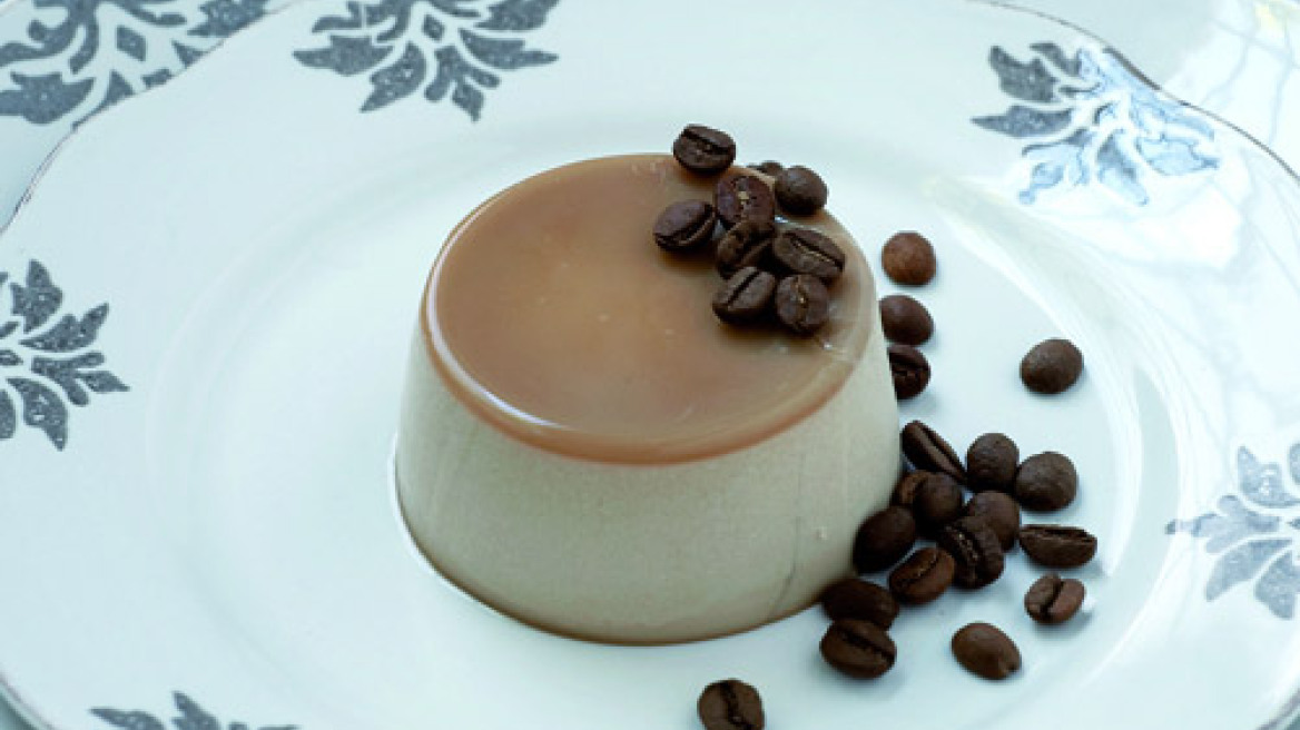 Πανακότα με γεύση espresso