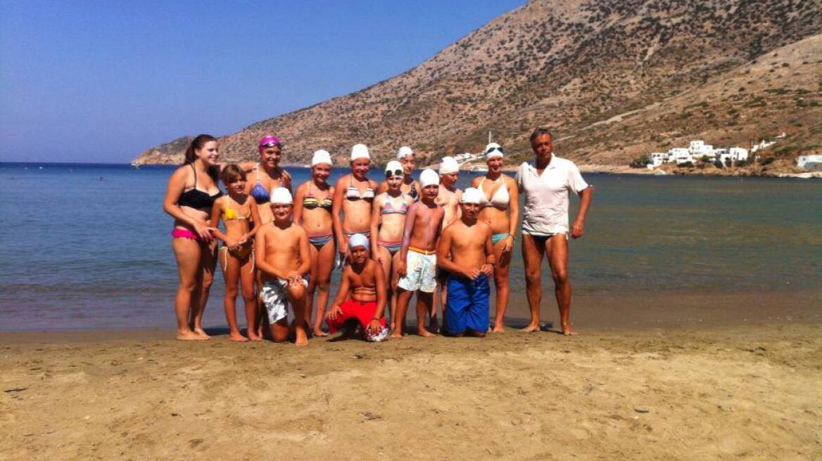 Οι μικροί του Α.Γ.Ν.Ο. Σίφνου «δάμασαν» τις....θάλασσες 