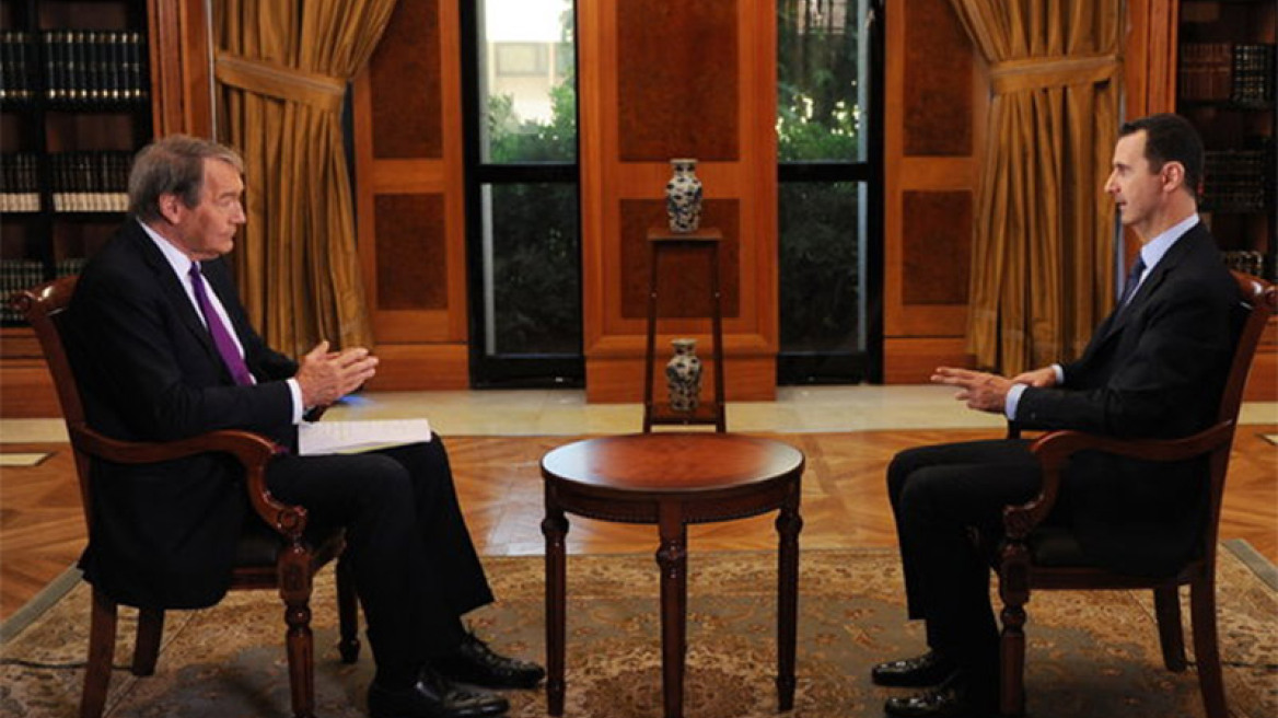 «Ήρεμος» ο Άσαντ αρνείται την επίθεση με τα χημικά 