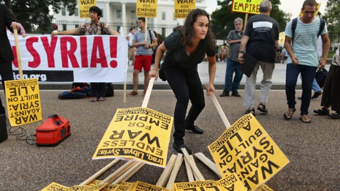 Επτά στους δέκα Αμερικανούς λένε στον Ομπάμα: Δεν έχουμε καμία δουλειά στη Συρία!
