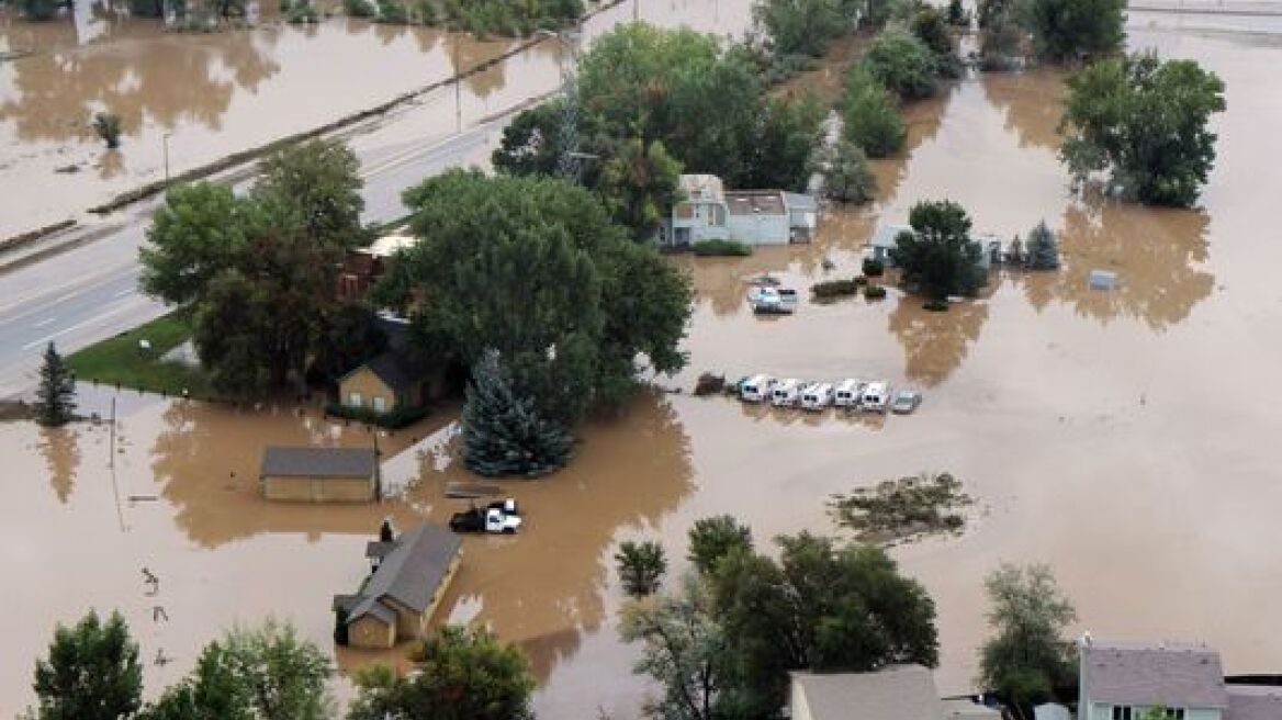 Βιβλική καταστροφή με 4 νεκρούς και 172 αγνοούμενους στο Κολοράντο 
