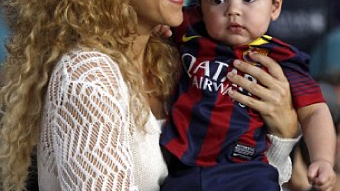 Shakira και Milan «θαυμάζουν» τις τρίπλες του μπαμπά Pique 