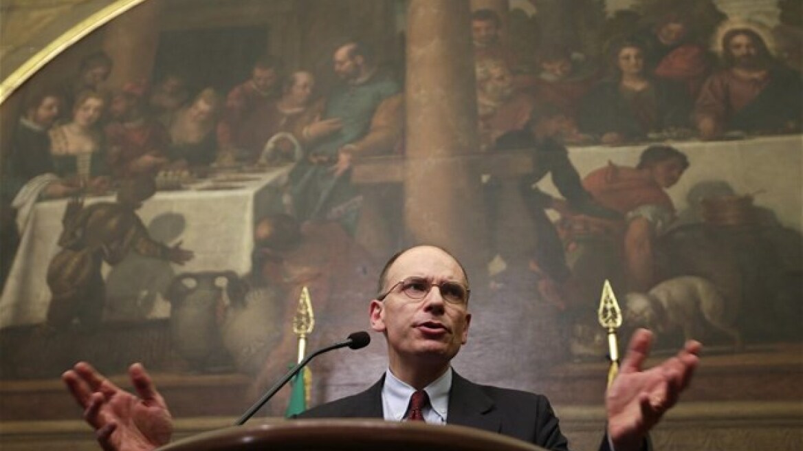 Ψήφο εμπιστοσύνης από την ιταλική Βουλή θα ζητήσει ο Λέτα 