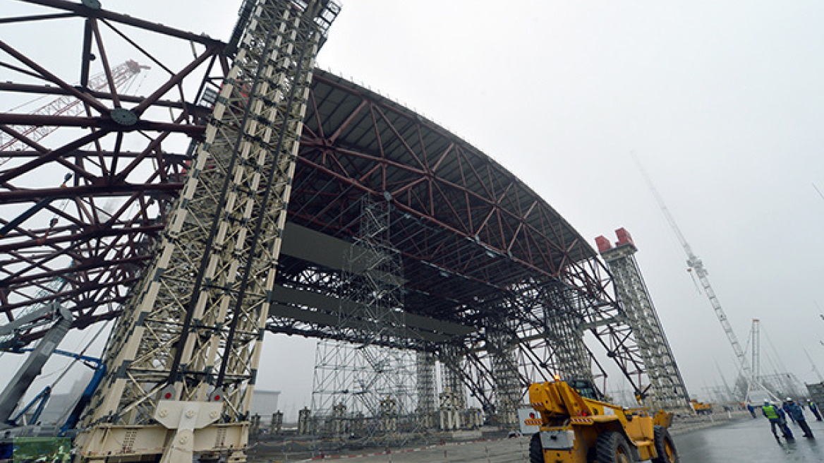 Νέα σαρκοφάγος για τον αντιδραστήρα του Τσερνόμπιλ 