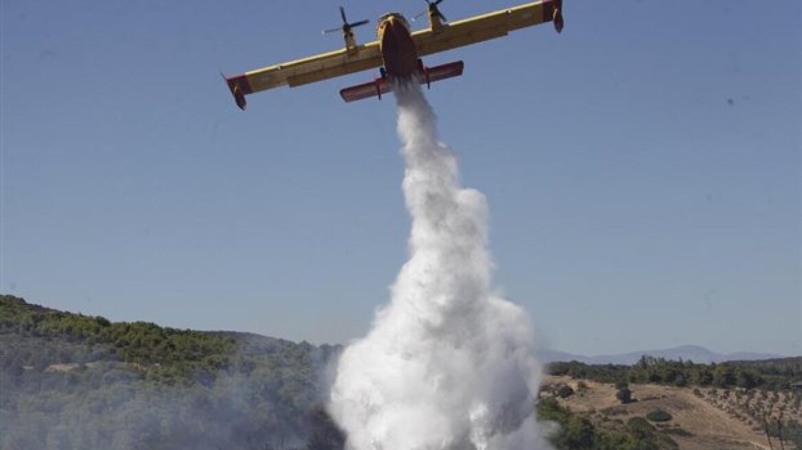 Πυρκαγιά στην Ικαρία 