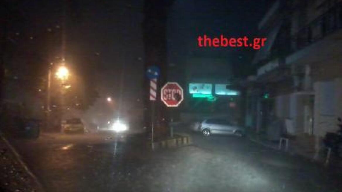 Σοβαρά προβλήματα από την καταιγίδα στην Πάτρα