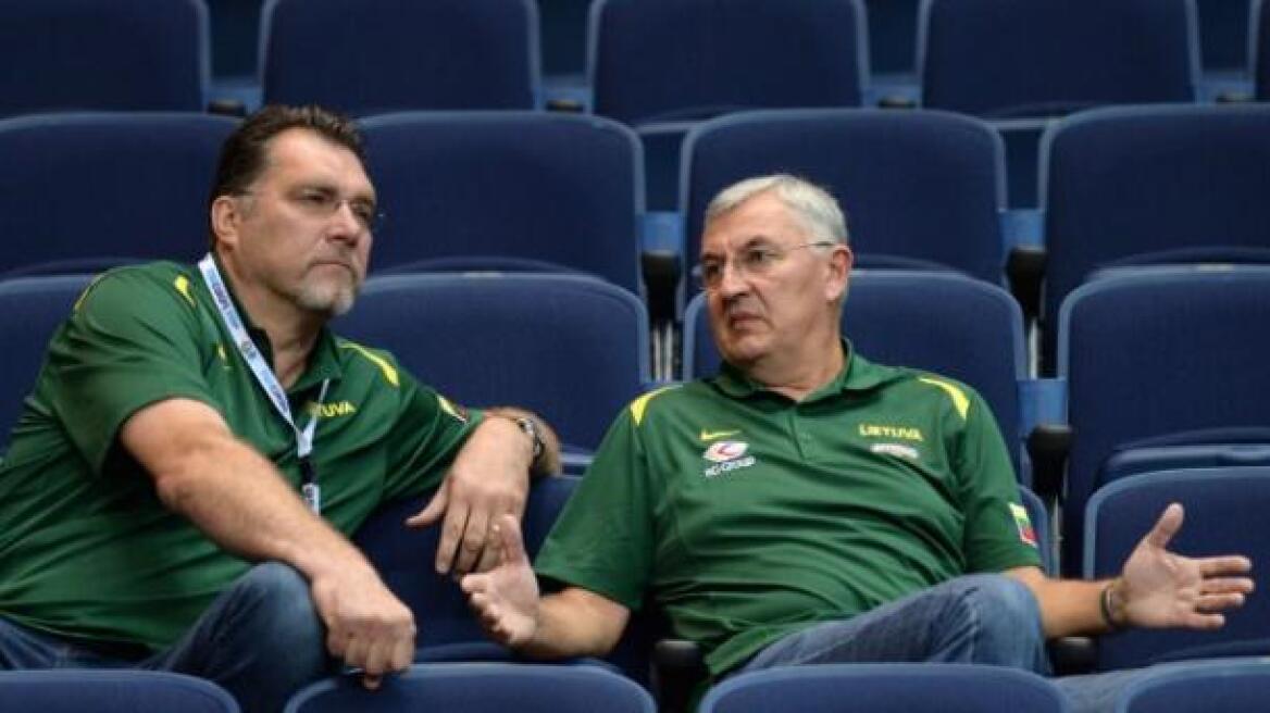 Παραιτήθηκαν Σαμπόνις - Καζλάουσκας από την Εθνική Λιθουανίας