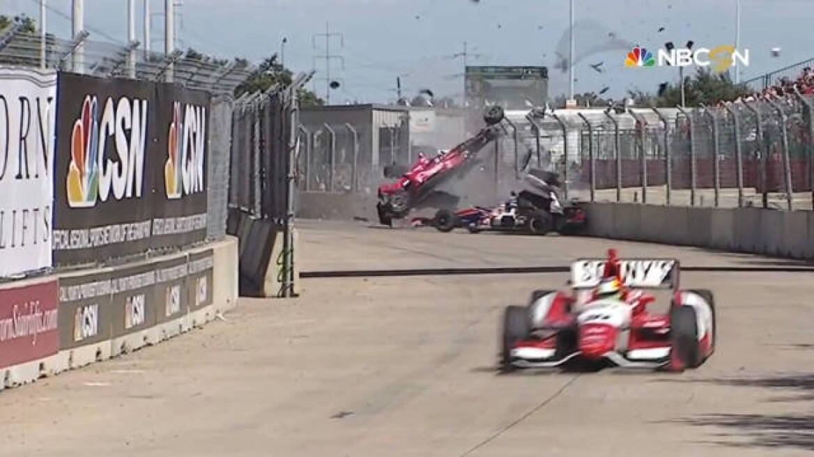 Τρομακτικό ατύχημα στο IndyCar Series...