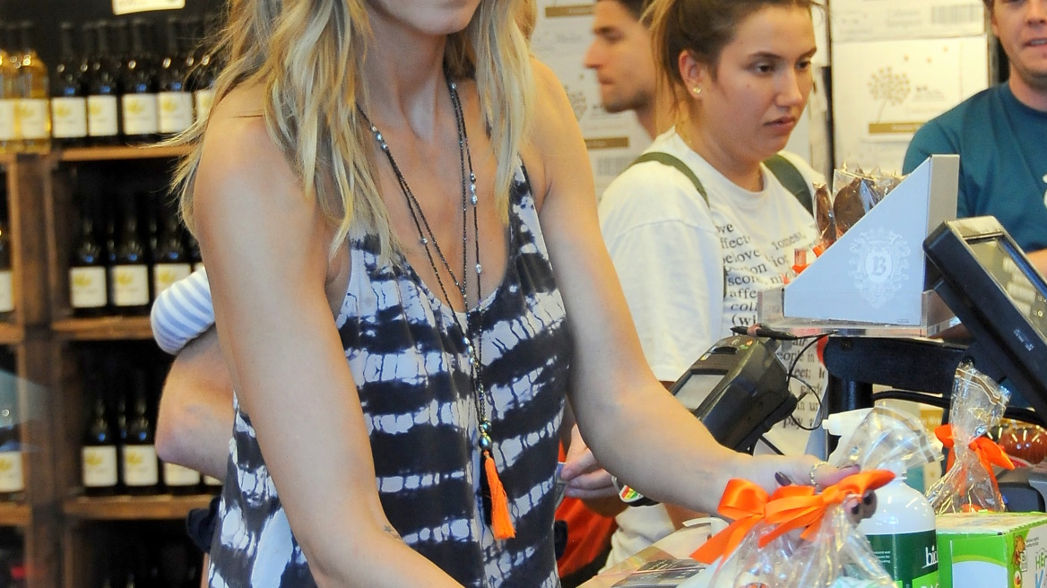 Heidi Klum: Ψωνίζοντας βιολογικά