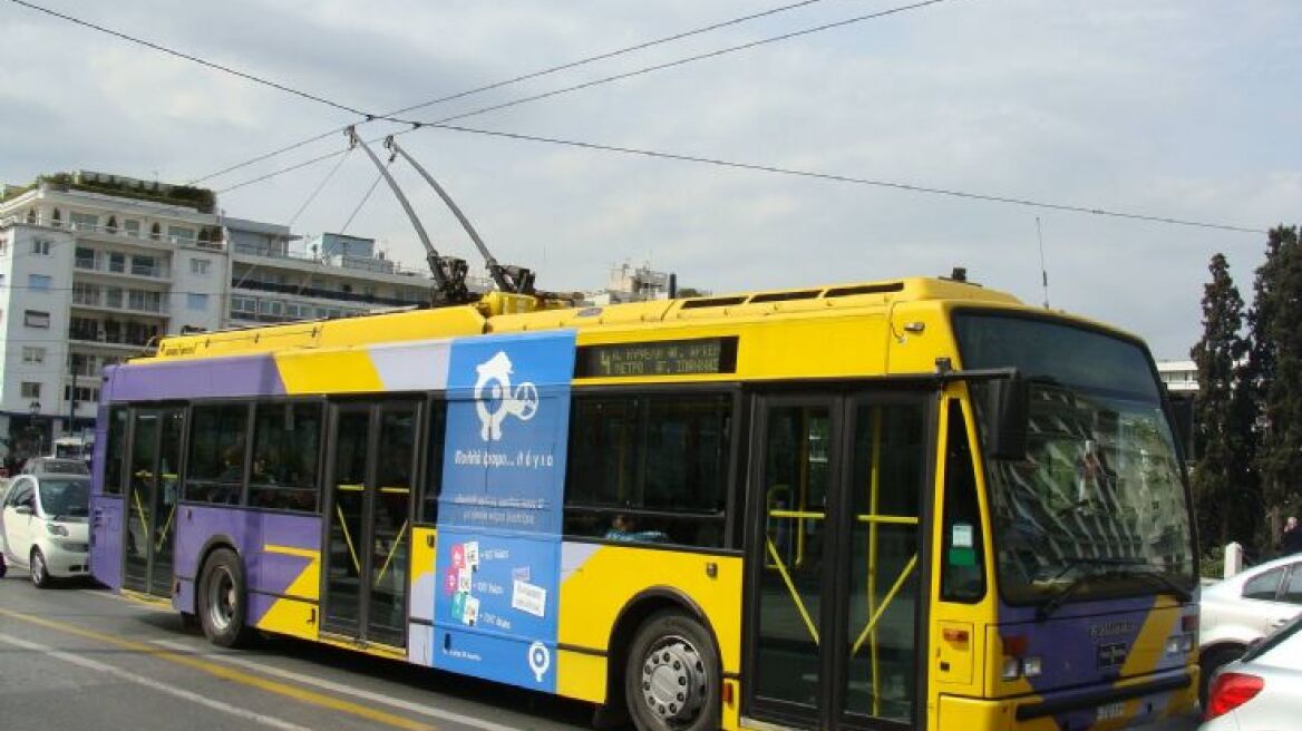 Χωρίς τρόλεϊ σήμερα η Αθήνα