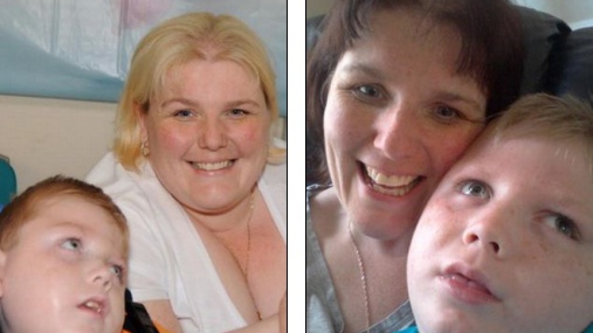 Μητέρα έχασε 78 κιλά για να μπορεί να φροντίζει τον ανάπηρο γιο της