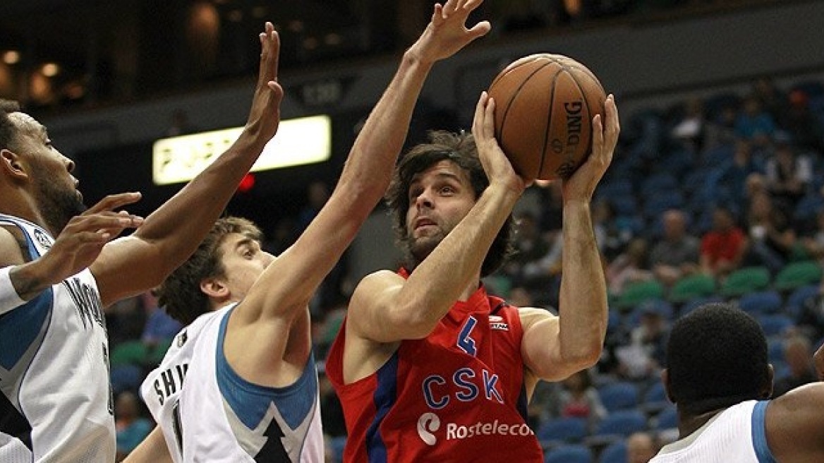 Άλωσε το… ΝΒΑ η ΤΣΣΚΑ Μόσχας με σούπερ Τεόντοσιτς