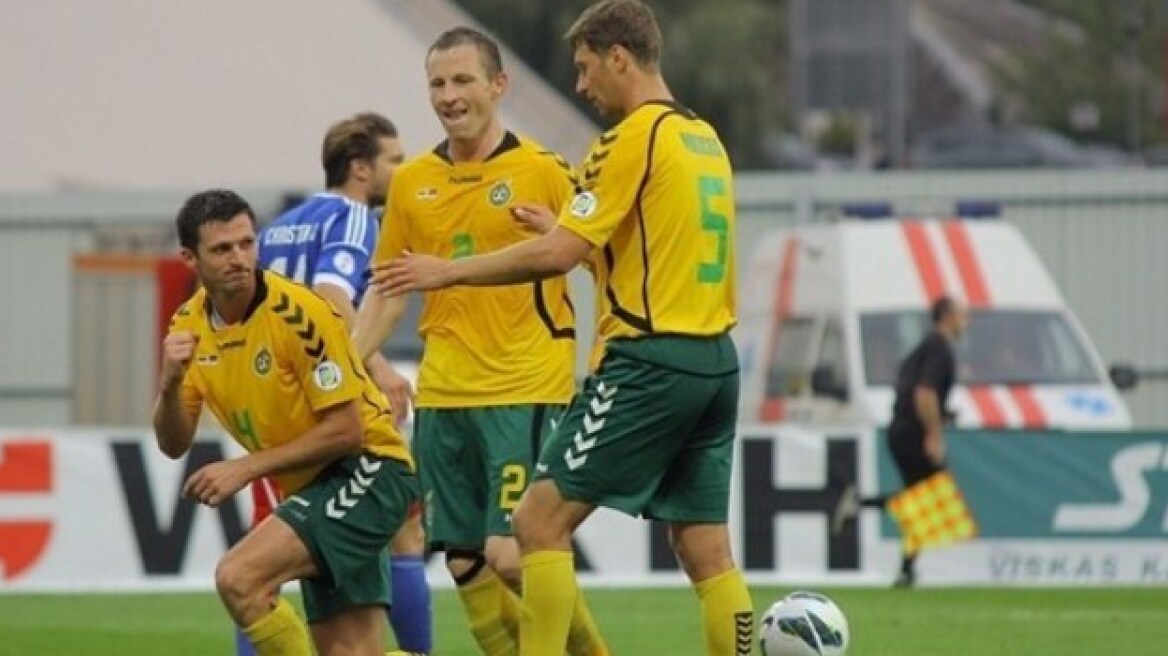 Μουντιάλ: Η Λιθουανία λύγισε τη Λετονία με 2-0