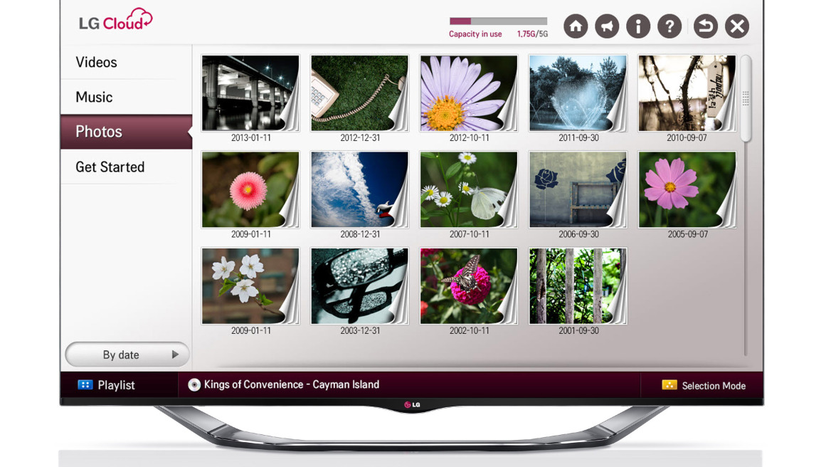  Βίντεο, μουσική και  φωτογραφίες πάνε «σύννεφο» με την LG