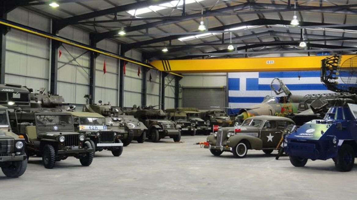 Δεν βρέθηκαν ενεργά όπλα στο μουσείο του επιχειρηματία Πάλλη