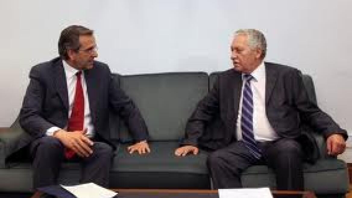 Ευχές Σαμαρά σε Κουβέλη για ταχεία ανάρρωση