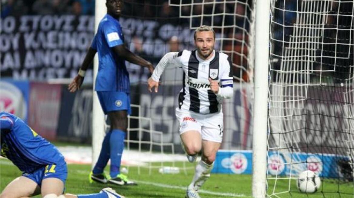 ΠΑΟΚ-Αστέρας Τρίπολης (2-0, τελικό)