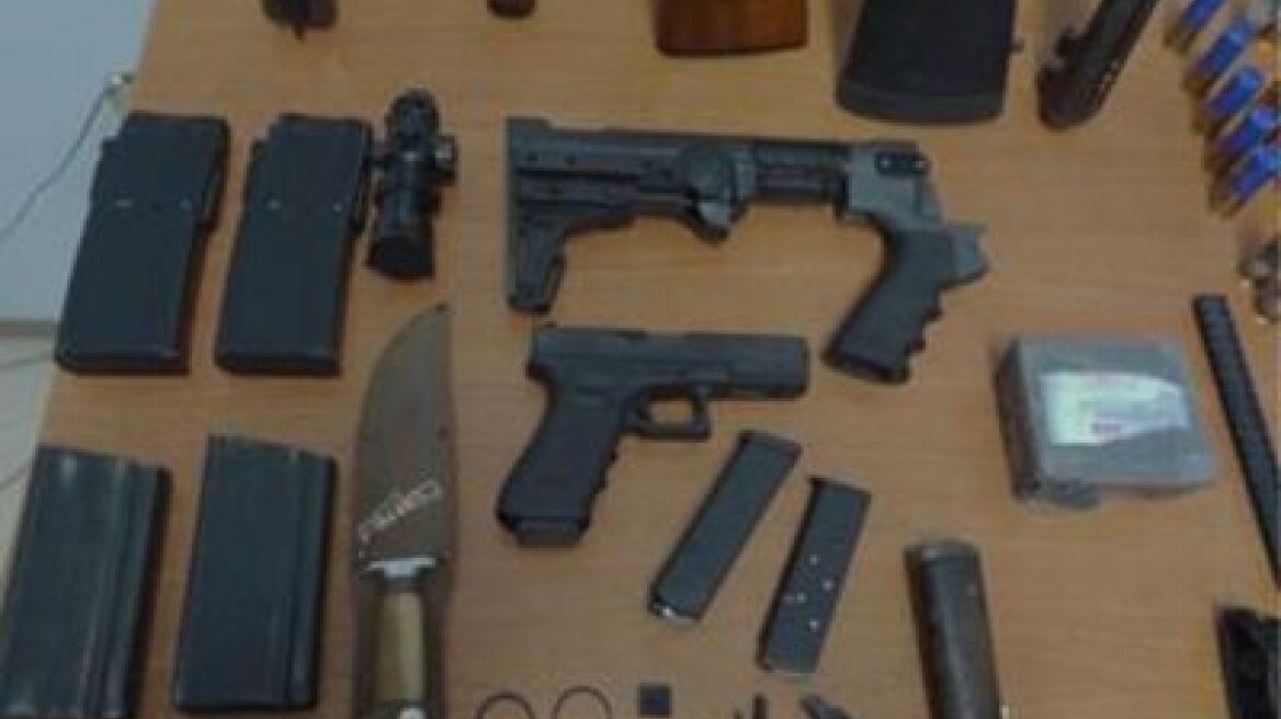 Σπίτι... ολόκληρο οπλοστάσιο στην Ηλεία