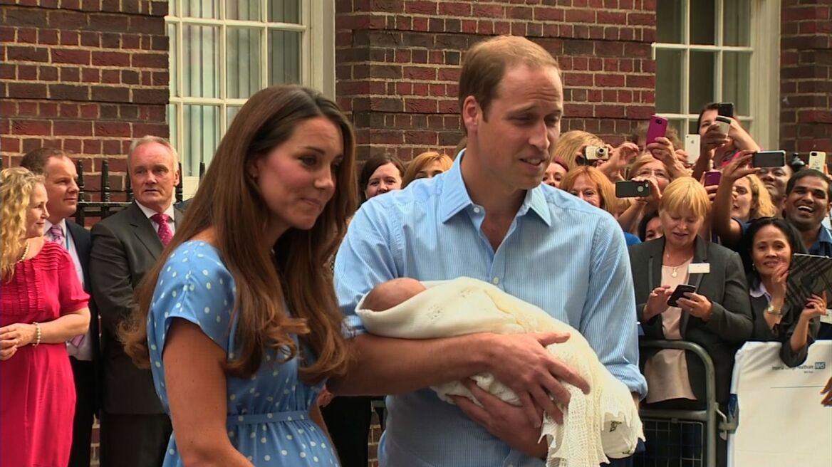 Ουίλιαμ - Κέιτ βαφτίζουν τον μικρό πρίγκιπα