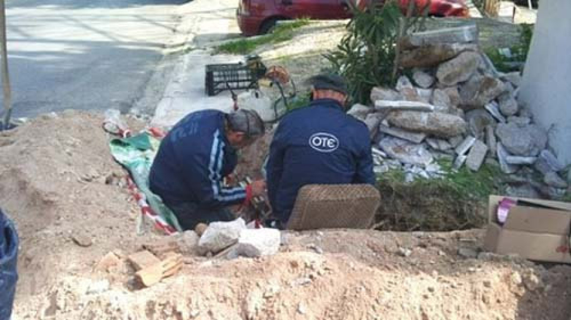 Ξύλο σε συνεργείο  του ΟΤΕ για ένα λάθος!