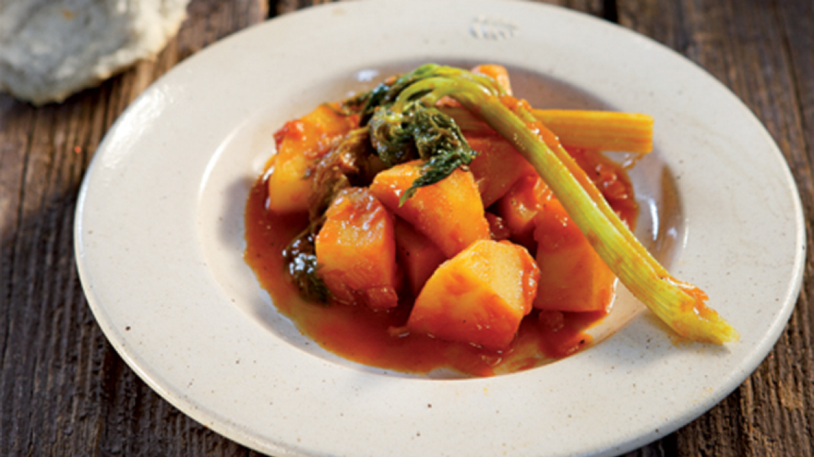 Πατάτες με σέλινο