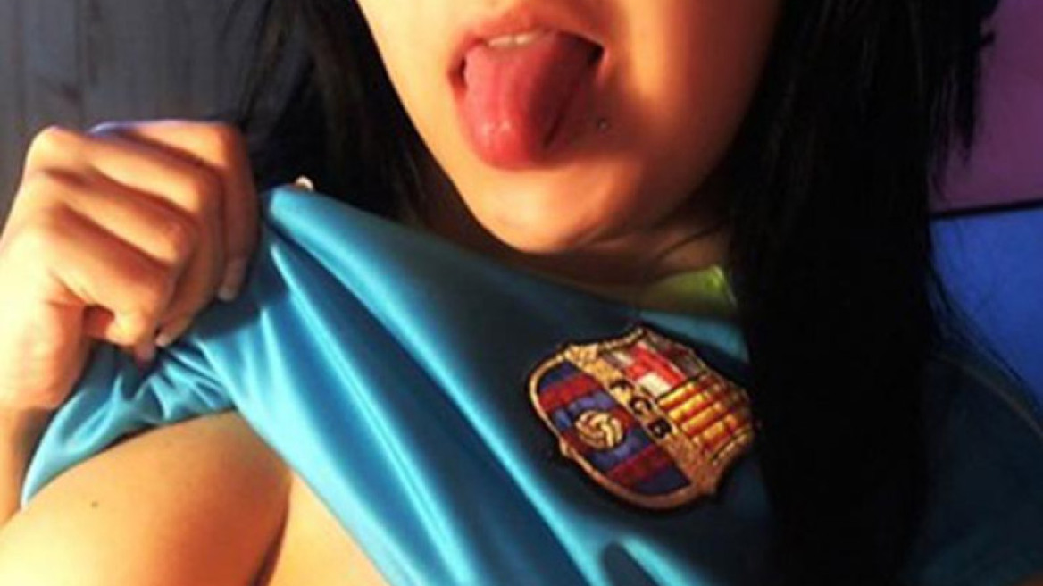 Γυμνή και πάλι για χάρη της Μπαρτσελόνα