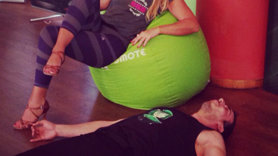 Φωτογραφίζονται στις πρόβες οι παίκτες του Dancing