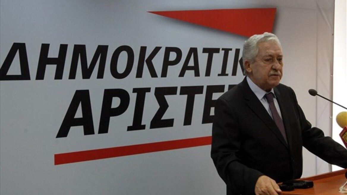 Κουβέλης: Η κυβέρνηση δεν πρέπει να δεχτεί τις απαιτήσεις της Τρόικας για νέα μέτρα 