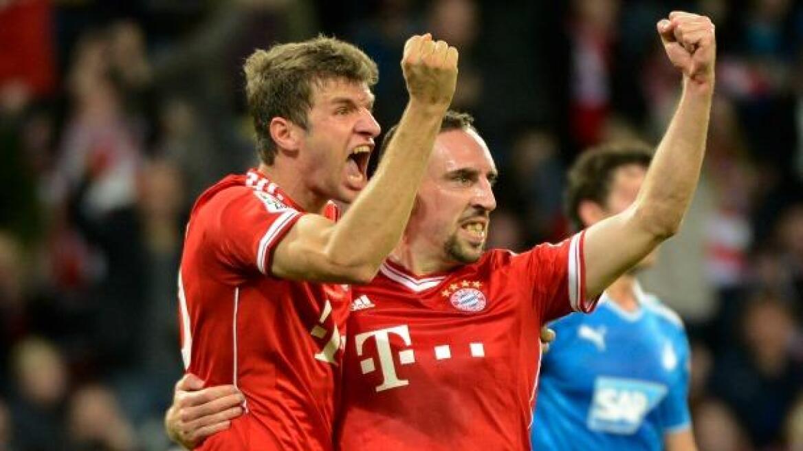 Με 36 ματς αήττητη η Μπάγερν ισοφάρισε το στοιχειωμένο ρεκόρ του Αμβούργου