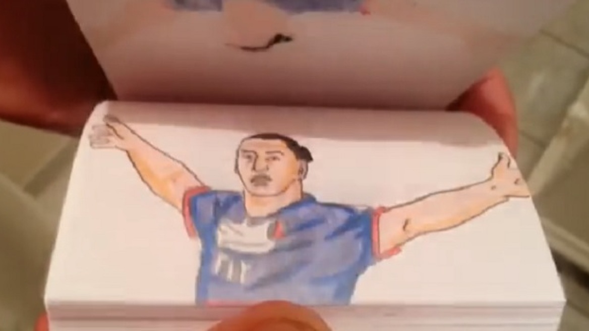 Κινούμενο σχέδιο η γκολάρα του «Ίμπρα»