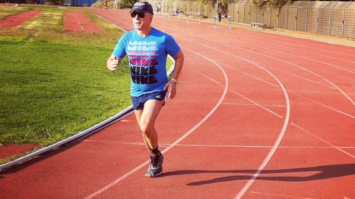 Ο Φώτης Σεργουλόπουλος προπονείται για το 31ο Μαραθώνιο 