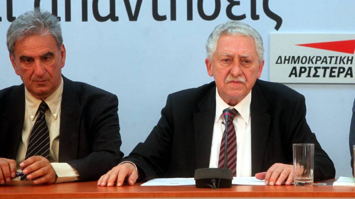 ΔΗΜ.ΑΡ.: Το λευκό του Λυκούδη και οι ισορροπίες του «τρόμου» με τον Κουβέλη