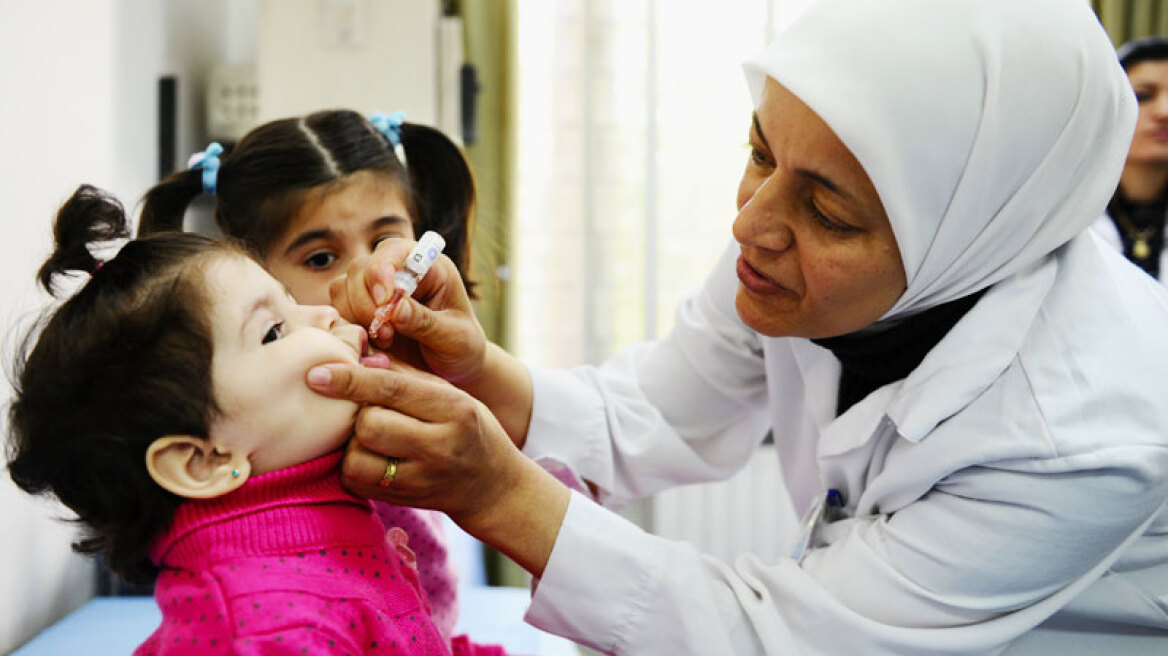 Απειλή ακόμη και για την Ευρώπη η επανεμφάνιση της πολυομυελίτιδας στη Συρία!