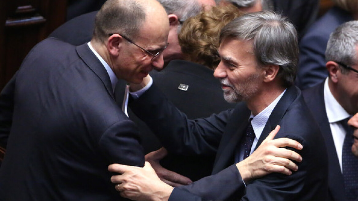 Ψήφος εμπιστοσύνης των Ιταλών στην κυβέρνηση Λέτα