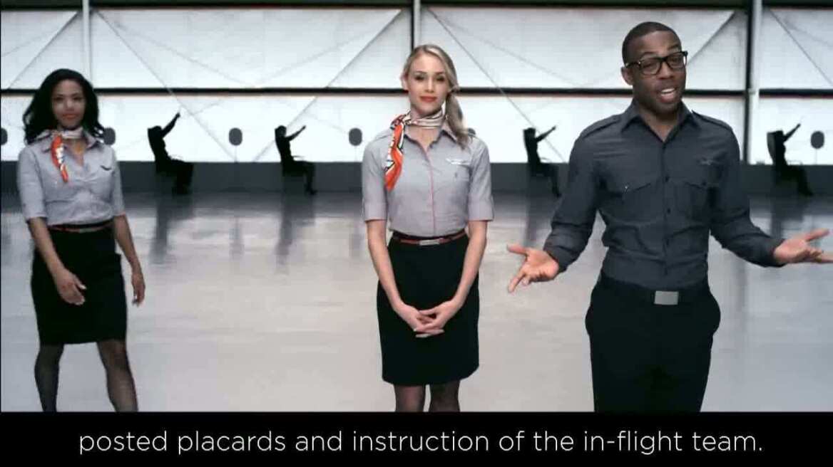Το νέο βίντεο της Virgin Airlines με οδηγίες πτήσης είναι.... χορευτικό και σέξι!