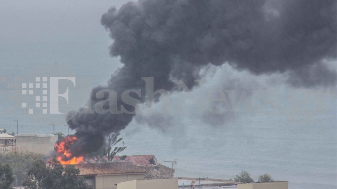 Πυρκαγιά σε ξενοδοχείο στα Χανιά 