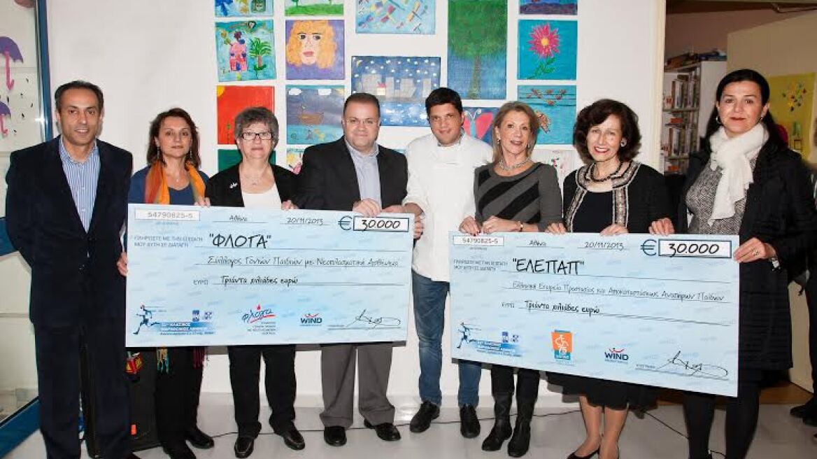 «Ανάσα» ύψους 60.000 ευρώ για την ΕΛΕΠΑΠ και τη «ΦΛΟΓΑ»