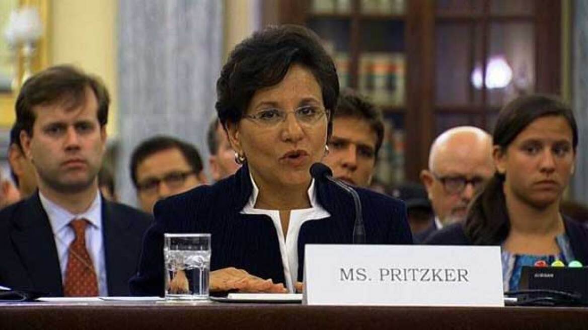 «Ψήφος» εμπιστοσύνης στην Ελλάδα από τη δισεκατομμυριούχο υπουργό Eμπορίου των ΗΠΑ