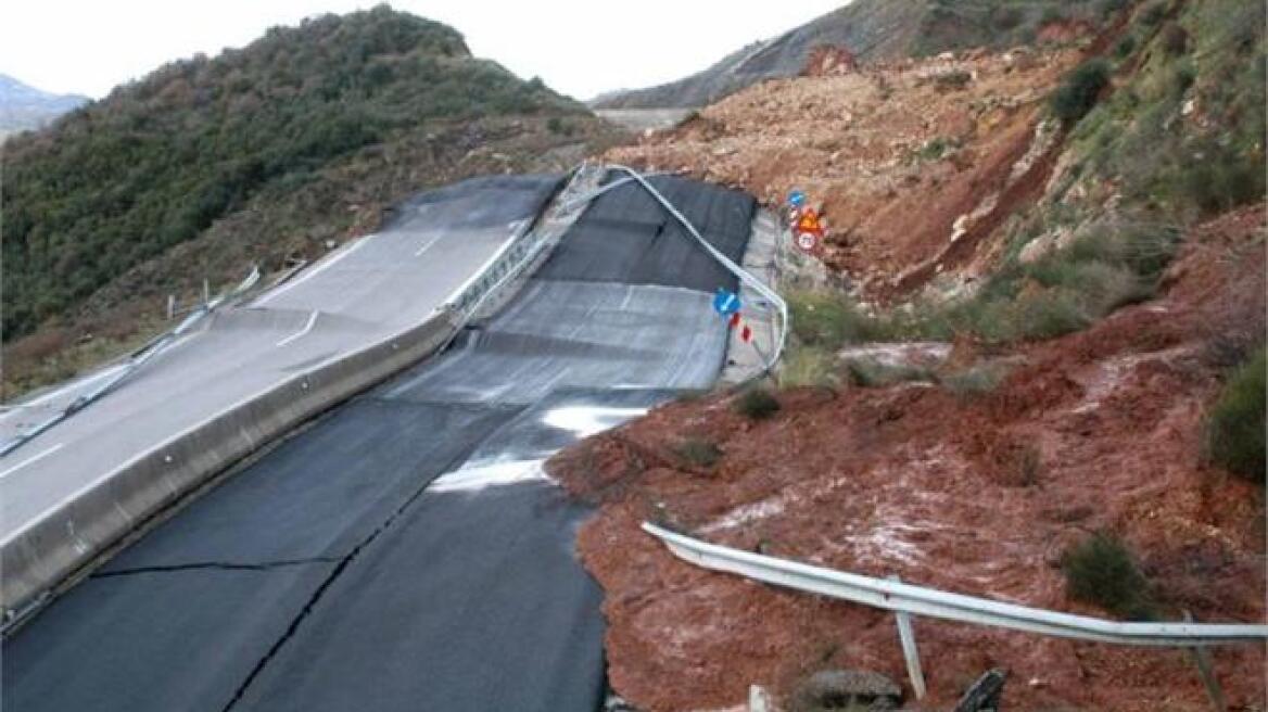 Κλειστό τμήμα του αυτοκινήτοδρομου Τρίπολης-Καλαμάτας μέχρι σήμερα 