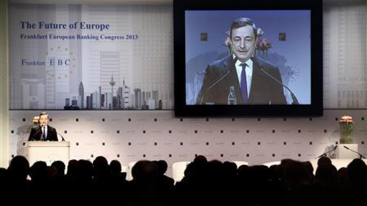 Ντράγκι: Έγκαιρη εισαγωγή των κανόνων «bail-in»